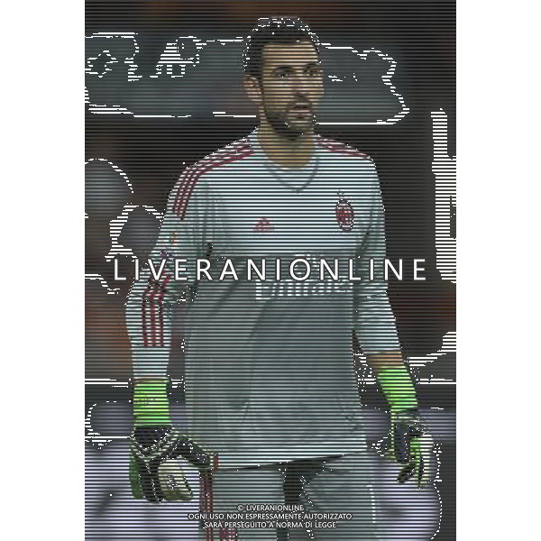 Coppa Italia TIM Cup 2015/2016 Terzo Turno Elimimatorio Milano - 17.08.2015 Milan-Perugia Nella Foto:Diego Lopez /Ph.Vitez-Ag. Aldo Liverani