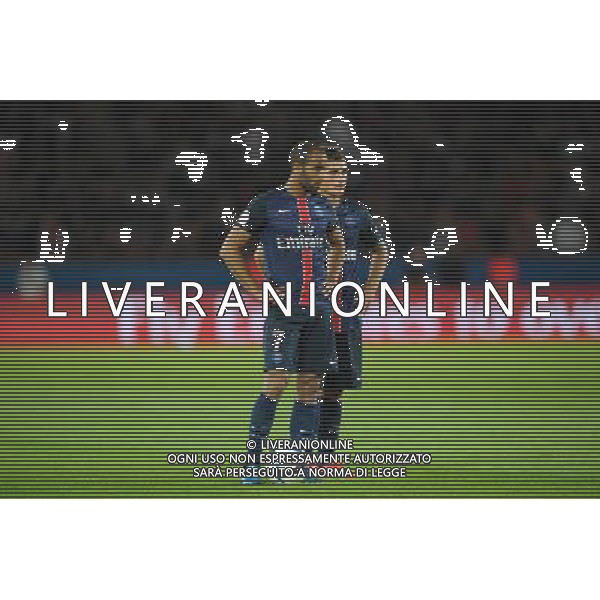 LUCAS MOURA / Marco VERRATTI - 16.08.2015 - PSG / Gazelec Ajaccio - 2eme journee de Ligue 1 Photo : Andre Ferreira / Icon Sport /AGENZIA ALDO LIVERANI SAS - ITALY ONLY - EDITORIAL USE ONLY -