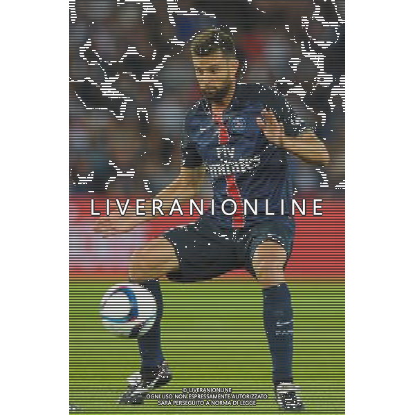 Thiago MOTTA - 16.08.2015 - PSG / Gazelec Ajaccio - 2eme journee de Ligue 1 Photo : Andre Ferreira / Icon Sport /AGENZIA ALDO LIVERANI SAS - ITALY ONLY - EDITORIAL USE ONLY -