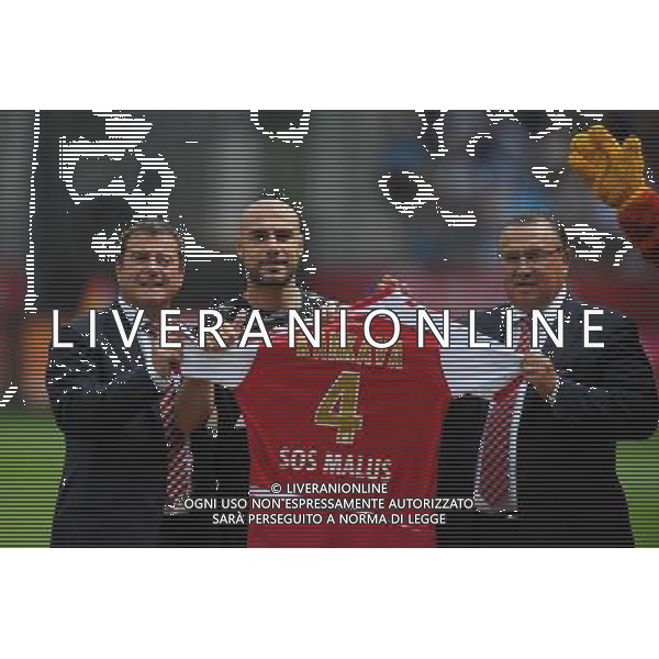 Jean Pierre CAILLOT / Jaba Kankava - 16.08.2015 - Reims / Marseille - 2eme journee de Ligue 1 Photo : Andre Ferreira / Icon Sport AG ALDO LIVERANI SAS ONLY ITALY