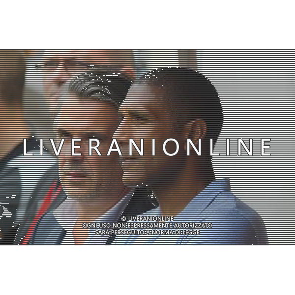 Vincent LABRUNE / Franck PASSI - 16.08.2015 - Reims / Marseille - 2eme journee de Ligue 1 Photo : Andre Ferreira / Icon Sport AG ALDO LIVERANI SAS ONLY ITALY