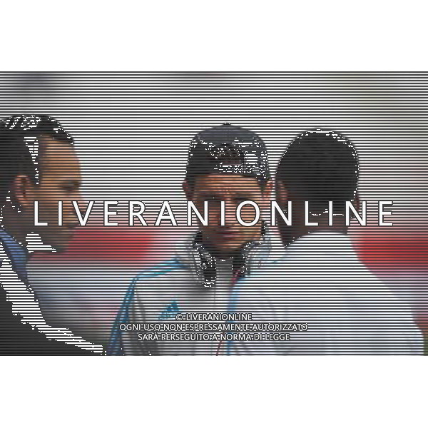 Mohamed Bouhafsi / Florian THAUVIN - 16.08.2015 - Reims / Marseille - 2eme journee de Ligue 1 Photo : Andre Ferreira / Icon Sport AG ALDO LIVERANI SAS ONLY ITALY