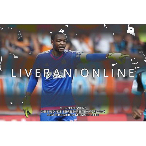 Steve MANDANDA - 16.08.2015 - Reims / Marseille - 2eme journee de Ligue 1 Photo : Andre Ferreira / Icon Sport AG ALDO LIVERANI SAS ONLY ITALY