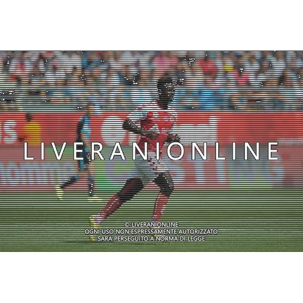 Grejohn KYEI - 16.08.2015 - Reims / Marseille - 2eme journee de Ligue 1 Photo : Andre Ferreira / Icon Sport AG ALDO LIVERANI SAS ONLY ITALY