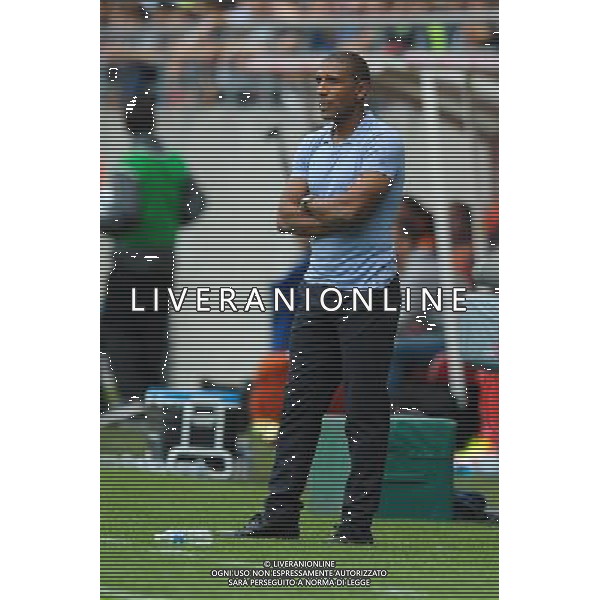 Franck PASSI - 16.08.2015 - Reims / Marseille - 2eme journee de Ligue 1 Photo : Andre Ferreira / Icon Sport AG ALDO LIVERANI SAS ONLY ITALY