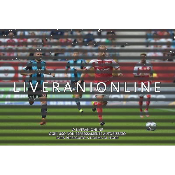 Alexi PEUGET - 16.08.2015 - Reims / Marseille - 2eme journee de Ligue 1 Photo : Andre Ferreira / Icon Sport AG ALDO LIVERANI SAS ONLY ITALY