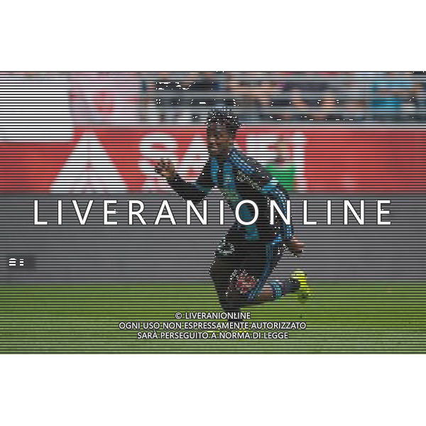 Michy BATSHUAYI - 16.08.2015 - Reims / Marseille - 2eme journee de Ligue 1 Photo : Andre Ferreira / Icon Sport AG ALDO LIVERANI SAS ONLY ITALY