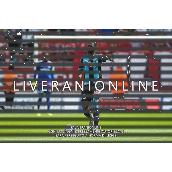 Nicolas NKOULOU - 16.08.2015 - Reims / Marseille - 2eme journee de Ligue 1 Photo : Andre Ferreira / Icon Sport AG ALDO LIVERANI SAS ONLY ITALY