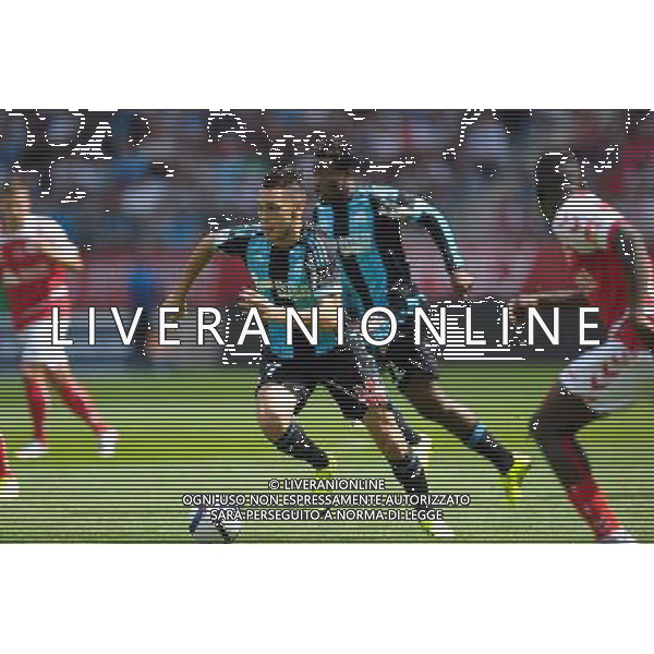 Lucas OCAMPOS - 16.08.2015 - Reims / Marseille - 2eme journee de Ligue 1 Photo : Andre Ferreira / Icon Sport AG ALDO LIVERANI SAS ONLY ITALY