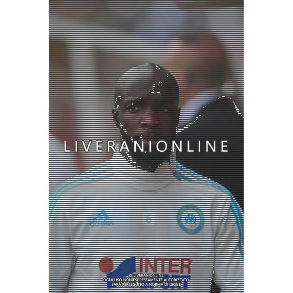 Lassana DIARRA - 16.08.2015 - Reims / Marseille - 2eme journee de Ligue 1 Photo : Andre Ferreira / Icon Sport AG ALDO LIVERANI SAS ONLY ITALY