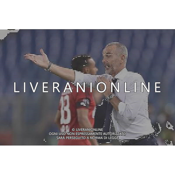 Roma - 18/08/2015 - Stadio Olimpico - UEFA Champions League 2015-2016 - Spareggi andata - Lazio vs Bayern Leverkusen - nella foto: Stefano Pioli / Ph. Fabrizio Corradetti - Ag. Aldo Liverani sas