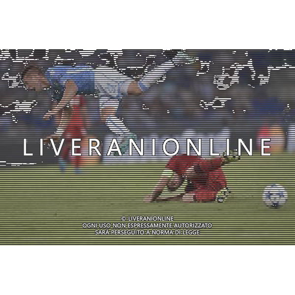 Roma - 18/08/2015 - Stadio Olimpico - UEFA Champions League 2015-2016 - Spareggi andata - Lazio vs Bayern Leverkusen - nella foto: Sergej Milinkovic-Savic / Ph. Fabrizio Corradetti - Ag. Aldo Liverani sas