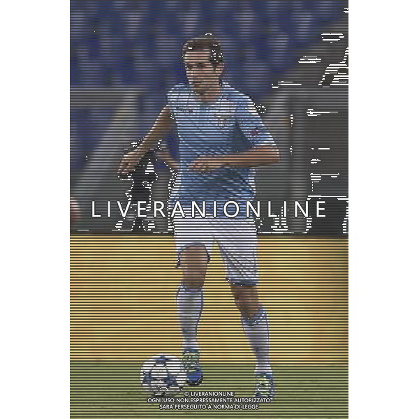 Roma - 18/08/2015 - Stadio Olimpico - UEFA Champions League 2015-2016 - Spareggi andata - Lazio vs Bayern Leverkusen - nella foto: Senad Lulic / Ph. Fabrizio Corradetti - Ag. Aldo Liverani sas