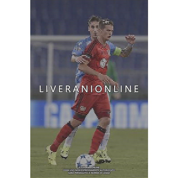 Roma - 18/08/2015 - Stadio Olimpico - UEFA Champions League 2015-2016 - Spareggi andata - Lazio vs Bayern Leverkusen - nella foto: Lars Bender e Lucas Biglia / Ph. Fabrizio Corradetti - Ag. Aldo Liverani sas
