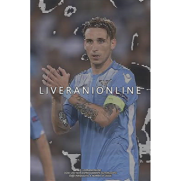 Roma - 18/08/2015 - Stadio Olimpico - UEFA Champions League 2015-2016 - Spareggi andata - Lazio vs Bayern Leverkusen - nella foto: Lucas Biglia / Ph. Fabrizio Corradetti - Ag. Aldo Liverani sas