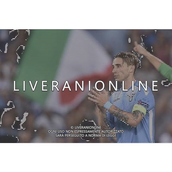 Roma - 18/08/2015 - Stadio Olimpico - UEFA Champions League 2015-2016 - Spareggi andata - Lazio vs Bayern Leverkusen - nella foto: Lucas Biglia / Ph. Fabrizio Corradetti - Ag. Aldo Liverani sas