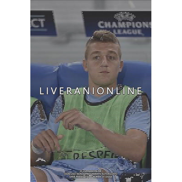 Roma - 18/08/2015 - Stadio Olimpico - UEFA Champions League 2015-2016 - Spareggi andata - Lazio vs Bayern Leverkusen - nella foto: Sergej Milinkovic-Savic / Ph. Fabrizio Corradetti - Ag. Aldo Liverani sas