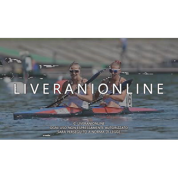 2015 ICF Canoe Sprint World Championship Milano - 20.08.2015 Nella Foto:Anyshina Elena-Stepanova Kira /Ph.Vitez-Ag. Aldo Liverani