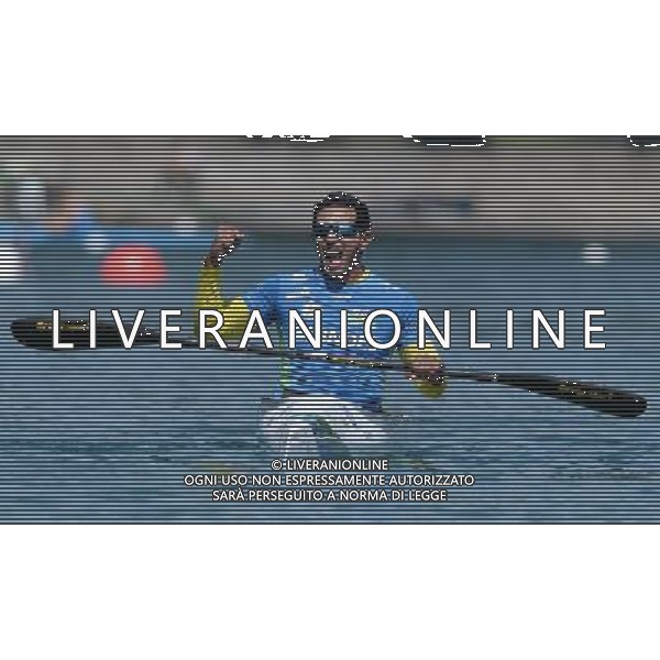 2015 ICF Canoe Sprint World Championship Milano - 20.08.2015 Nella Foto:Finali Paracanoa Cardoso Da Silva Luis /Ph.Vitez-Ag. Aldo Liverani