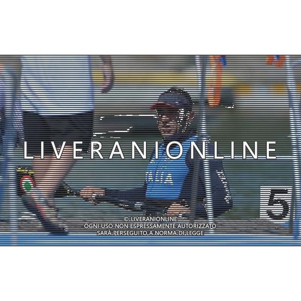 2015 ICF Canoe Sprint World Championship Milano - 20.08.2015 Nella Foto:Finali Paracanoa Ravalli Salvatore /Ph.Vitez-Ag. Aldo Liverani