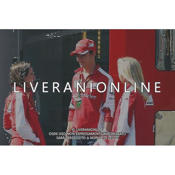 Esteban Gutierrez (MEX) Ferrari Test and Reserve Driver. 20.08.2015. Formula 1 World Championship, Rd 11, Belgian Grand Prix, Spa Francorchamps, Belgium, Preparation Day. /AGENZIA ALDO LIVERANI SAS - ITALY ONLY - EDITORIAL USE ONLY - Gp f1 Belgio