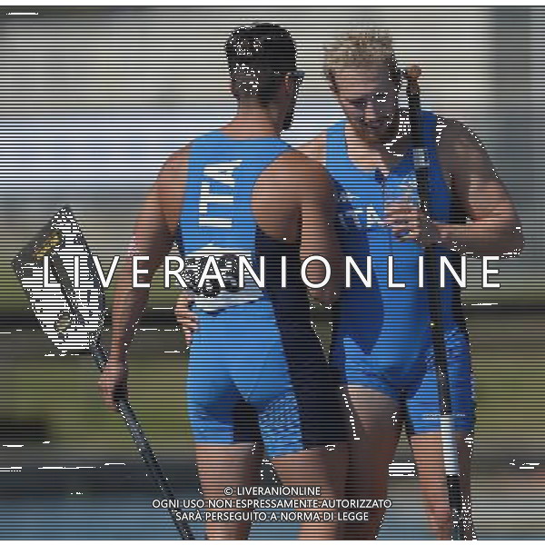 2015 ICF Canoe Sprint World Championship Milano - 20.08.2015 Nella Foto:Rodegher Luca-Ferraina Luca /Ph.Vitez-Ag. Aldo Liverani