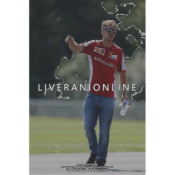 Sebastian Vettel (GER), Scuderia Ferrari 20.08.2015. Formula 1 World Championship, Rd 11, Belgian Grand Prix, Spa Francorchamps, Belgium, Preparation Day. /AGENZIA ALDO LIVERANI SAS - ITALY ONLY - EDITORIAL USE ONLY - Gp f1 Belgio