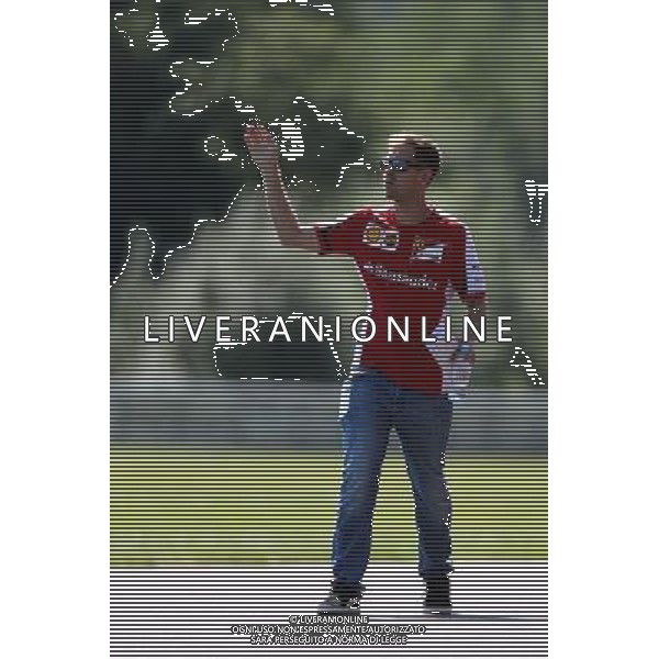 Sebastian Vettel (GER), Scuderia Ferrari 20.08.2015. Formula 1 World Championship, Rd 11, Belgian Grand Prix, Spa Francorchamps, Belgium, Preparation Day. /AGENZIA ALDO LIVERANI SAS - ITALY ONLY - EDITORIAL USE ONLY - Gp f1 Belgio