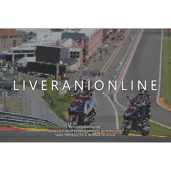 Carlos Sainz (ESP), Scuderia Toro Rosso 20.08.2015. Formula 1 World Championship, Rd 11, Belgian Grand Prix, Spa Francorchamps, Belgium, Preparation Day. /AGENZIA ALDO LIVERANI SAS - ITALY ONLY - EDITORIAL USE ONLY - Gp f1 Belgio