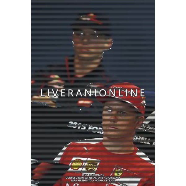 Kimi Raikkonen (FIN) Ferrari in the FIA Press Conference. 20.08.2015. Formula 1 World Championship, Rd 11, Belgian Grand Prix, Spa Francorchamps, Belgium, Preparation Day. /AGENZIA ALDO LIVERANI SAS - ITALY ONLY - EDITORIAL USE ONLY - Gp f1 Belgio