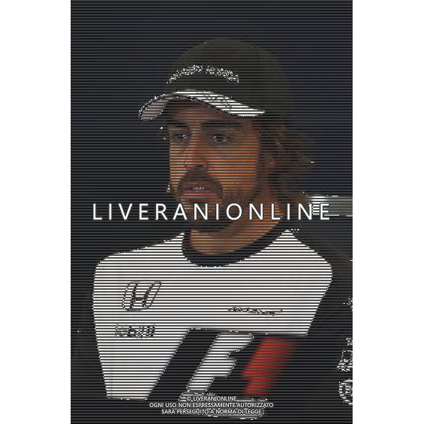 Fernando Alonso (ESP) McLaren in the FIA Press Conference. 20.08.2015. Formula 1 World Championship, Rd 11, Belgian Grand Prix, Spa Francorchamps, Belgium, Preparation Day. /AGENZIA ALDO LIVERANI SAS - ITALY ONLY - EDITORIAL USE ONLY - Gp f1 Belgio