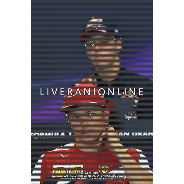 Kimi Raikkonen (FIN) Ferrari in the FIA Press Conference. 20.08.2015. Formula 1 World Championship, Rd 11, Belgian Grand Prix, Spa Francorchamps, Belgium, Preparation Day. /AGENZIA ALDO LIVERANI SAS - ITALY ONLY - EDITORIAL USE ONLY - Gp f1 Belgio