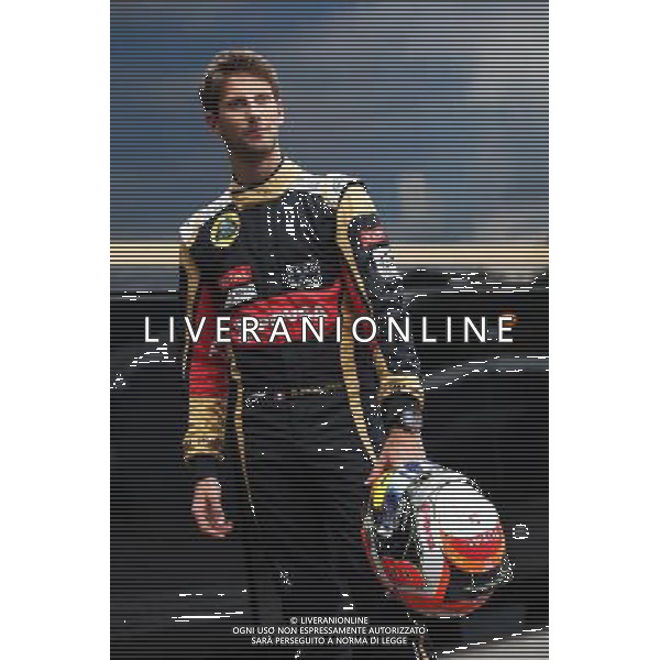 Romain Grosjean (FRA) Lotus F1 Team. 20.08.2015. Formula 1 World Championship, Rd 11, Belgian Grand Prix, Spa Francorchamps, Belgium, Preparation Day. AG ALDO LIVERANI SAS ONLY ITALY