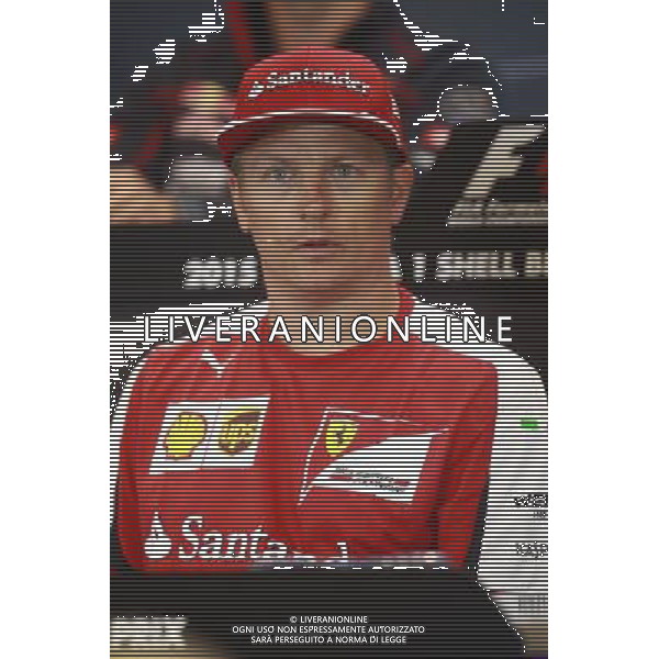 Kimi Raikkonen (FIN) Ferrari in the FIA Press Conference. 20.08.2015. Formula 1 World Championship, Rd 11, Belgian Grand Prix, Spa Francorchamps, Belgium, Preparation Day. AG ALDO LIVERANI SAS ONLY ITALY