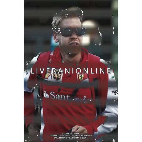 Sebastian Vettel (GER) Ferrari. 21.08.2015. Formula 1 World Championship, Rd 11, Belgian Grand Prix, Spa Francorchamps, Belgium, Practice Day. AG ALDO LIVERANI SAS ONLY ITALY