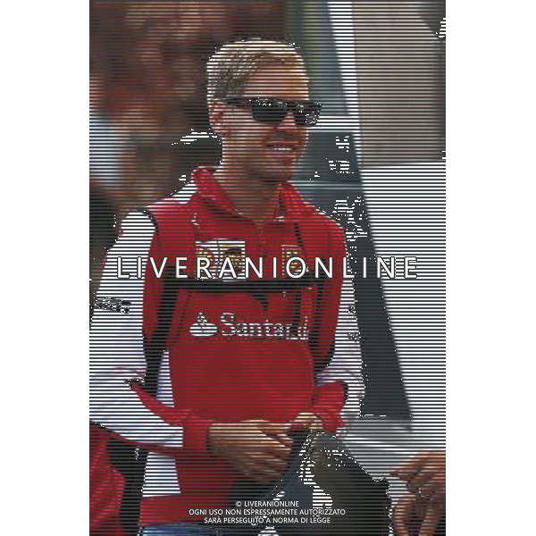 Sebastian Vettel (GER) Ferrari. 21.08.2015. Formula 1 World Championship, Rd 11, Belgian Grand Prix, Spa Francorchamps, Belgium, Practice Day. AG ALDO LIVERANI SAS ONLY ITALY