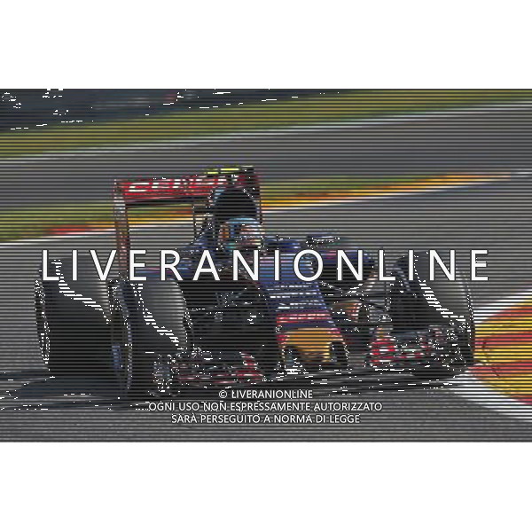 Carlos Sainz Jr (ESP) Scuderia Toro Rosso STR10. 21.08.2015. Formula 1 World Championship, Rd 11, Belgian Grand Prix, Spa Francorchamps, Belgium, Practice Day. AG ALDO LIVERANI SAS ONLY ITALY