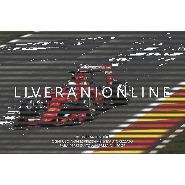 Sebastian Vettel (GER) Ferrari SF15-T. 21.08.2015. Formula 1 World Championship, Rd 11, Belgian Grand Prix, Spa Francorchamps, Belgium, Practice Day. /AGENZIA ALDO LIVERANI SAS - ITALY ONLY - EDITORIAL USE ONLY - Gp F1 belgio Prove Libere