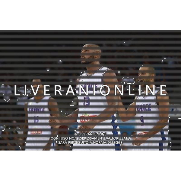 Boris DIAW / Tony PARKER - 21.08.2015 - France / Georgie - Match amical Photo : Nolwenn Le Gouic / Icon Sport AG ALDO LIVERANI SAS ONLY ITALY