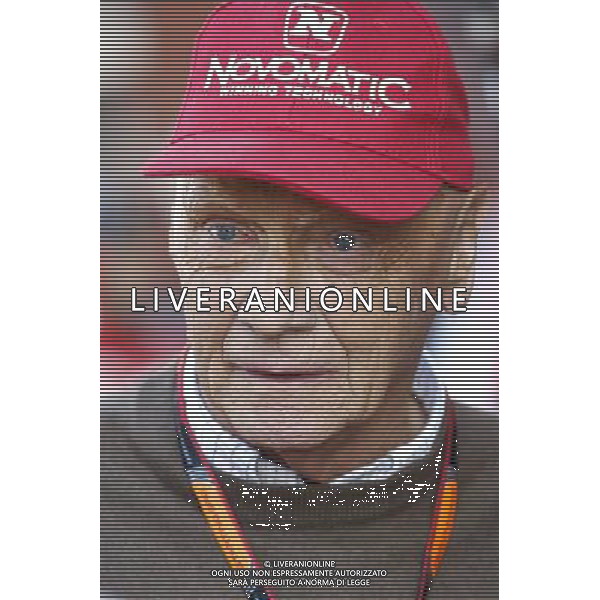 Niki Lauda (AUT) Mercedes Non-Executive Chairman. 22.08.2015. Formula 1 World Championship, Rd 11, Belgian Grand Prix, Spa Francorchamps, Belgium, Qualifying Day. /AGENZIA ALDO LIVERANI SAS - ITALY ONLY - EDITORIAL USE ONLY - Gp F1 Belgio Prove Ufficiali