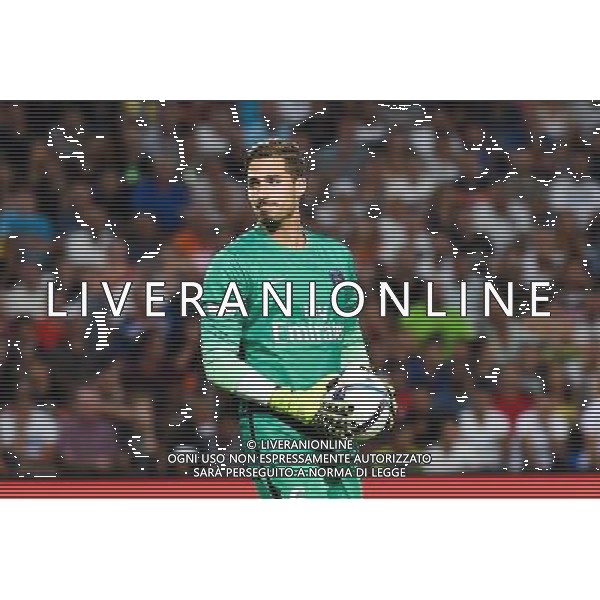 Kevin Trapp - 21.08.2015 - Montpellier / Paris Saint Germain - 3e journee Ligue 1 Photo : Alexandre Dimou / Icon Sport AG ALDO LIVERANI SAS ONLY ITALY