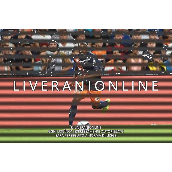Souleymane Camara - 21.08.2015 - Montpellier / Paris Saint Germain - 3e journee Ligue 1 Photo : Alexandre Dimou / Icon Sport AG ALDO LIVERANI SAS ONLY ITALY