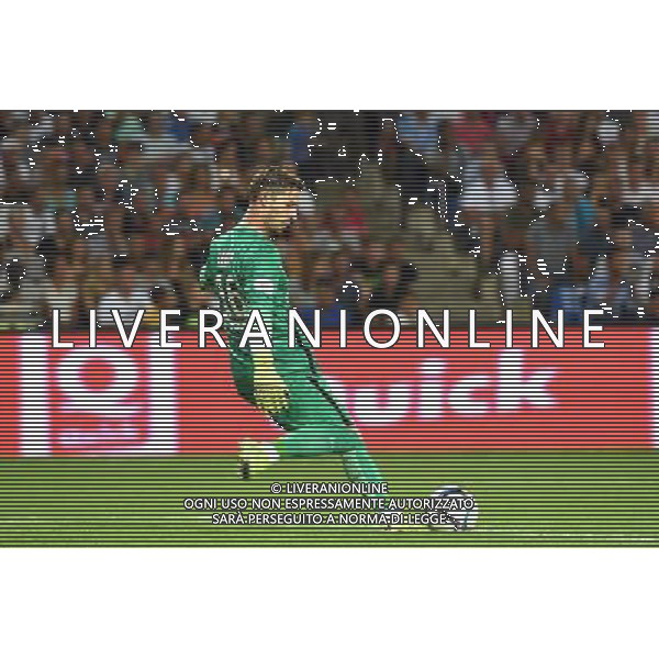 Kevin Trapp - 21.08.2015 - Montpellier / Paris Saint Germain - 3e journee Ligue 1 Photo : Alexandre Dimou / Icon Sport AG ALDO LIVERANI SAS ONLY ITALY