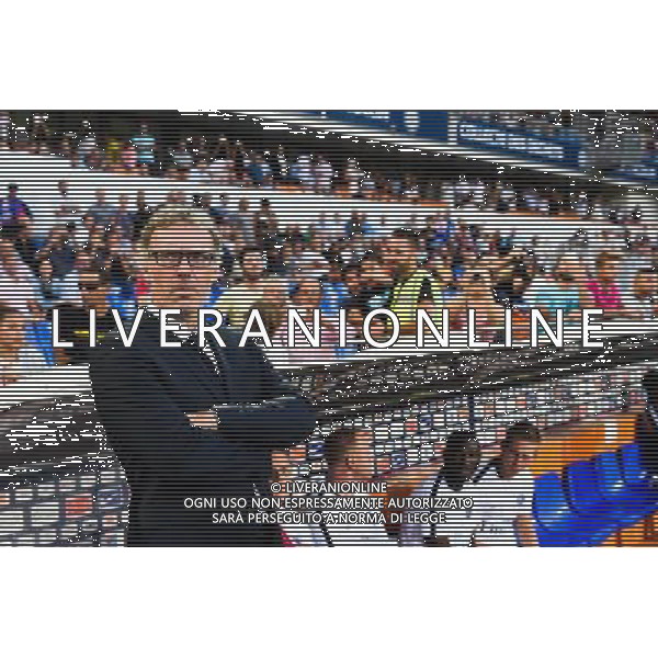 Laurent Blanc - 21.08.2015 - Montpellier / Paris Saint Germain - 3e journee Ligue 1 Photo : Alexandre Dimou / Icon Sport AG ALDO LIVERANI SAS ONLY ITALY