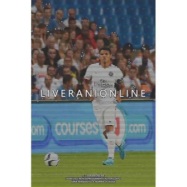 Thiago Silva - 21.08.2015 - Montpellier / Paris Saint Germain - 3e journee Ligue 1 Photo : Alexandre Dimou / Icon Sport AG ALDO LIVERANI SAS ONLY ITALY