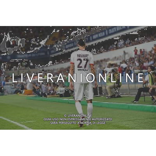 Blessure Javier Pastore - 21.08.2015 - Montpellier / Paris Saint Germain - 3e journee Ligue 1 Photo : Alexandre Dimou / Icon Sport AG ALDO LIVERANI SAS ONLY ITALY