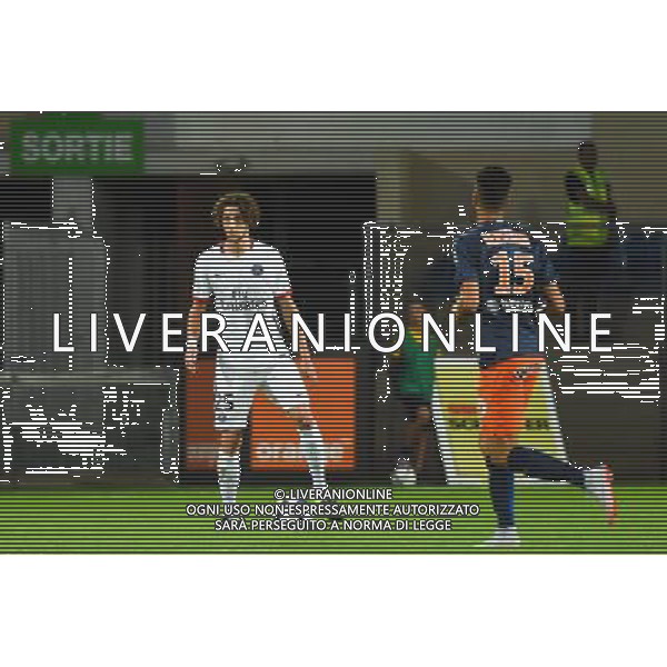 Adrien Rabiot - 21.08.2015 - Montpellier / Paris Saint Germain - 3e journee Ligue 1 Photo : Alexandre Dimou / Icon Sport AG ALDO LIVERANI SAS ONLY ITALY