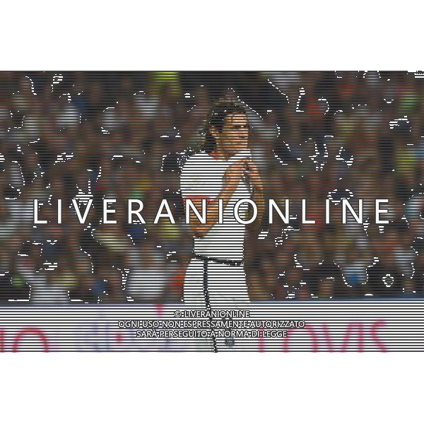 Edinson Cavani - 21.08.2015 - Montpellier / Paris Saint Germain - 3e journee Ligue 1 Photo : Alexandre Dimou / Icon Sport AG ALDO LIVERANI SAS ONLY ITALY