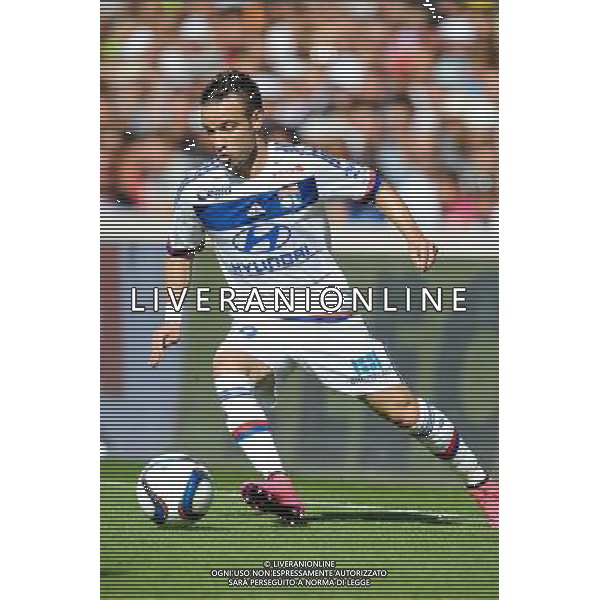 Mathieu VALBUENA - 22.08.2015 - Lyon / Rennes - 3eme journee de Ligue 1 Photo : Jean Paul Thomas / Icon Sport AG ALDO LIVERANI SAS ONLY ITALY