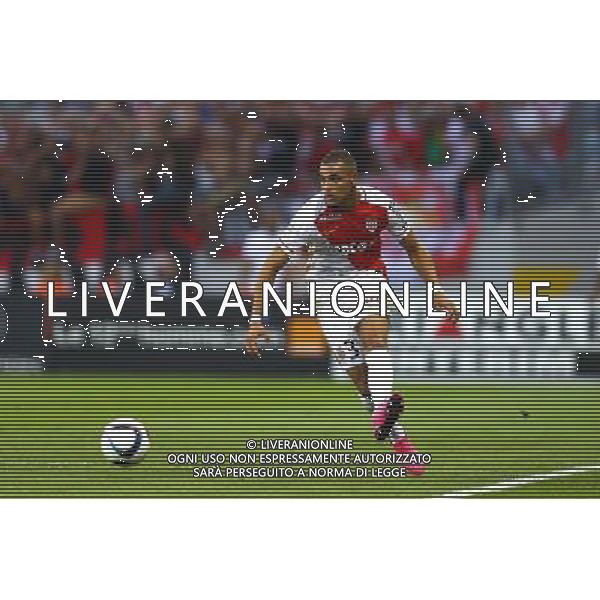 Layvin Kurzawa - 22.08.2015 - Toulouse / Monaco - 3eme journee de Ligue 1 Photo : Manuel Blondeau / Icon Sport AG ALDO LIVERANI SAS ONLY ITALY